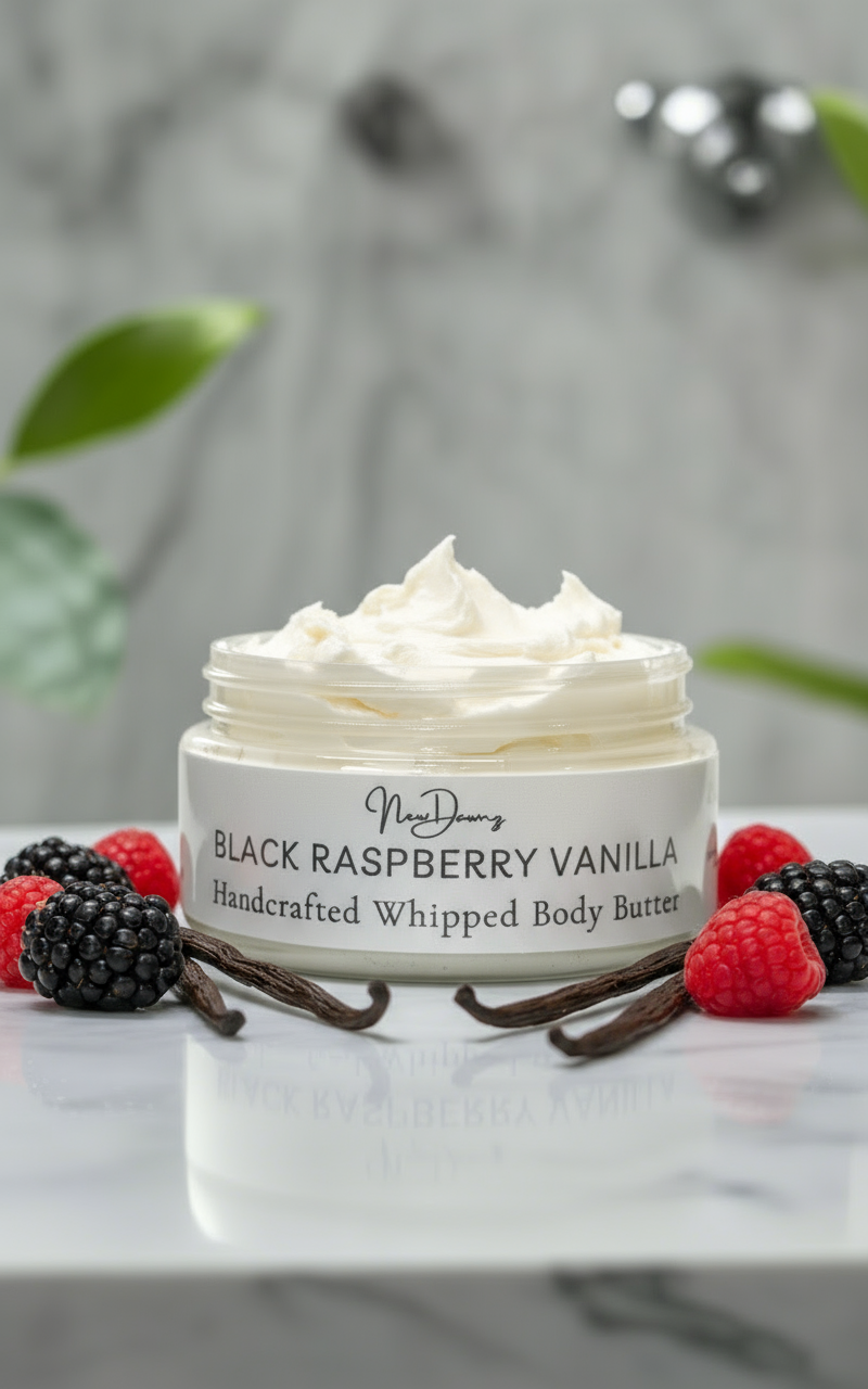 Black Raspberry Vanilla Whipped Body Butter
