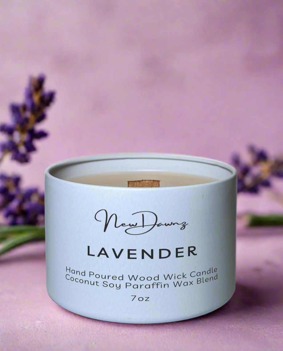 Wood Wick Coconut Soy Wax Blend Candles