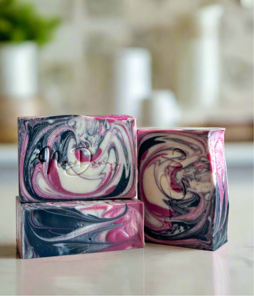 Black Raspberry Vanilla Handcrafted Bar Soap