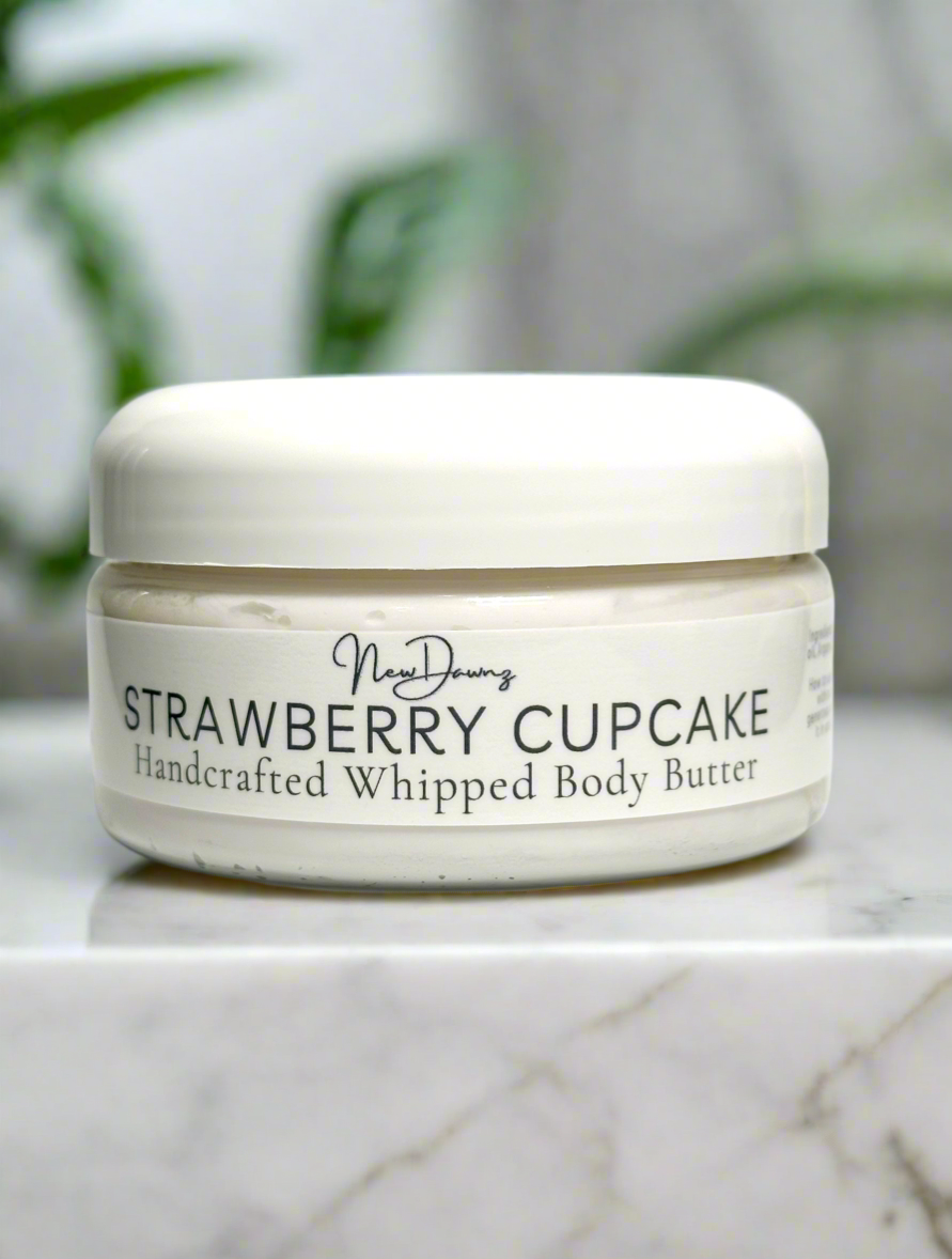 Strawberry Cupcake Whipped Body Butter