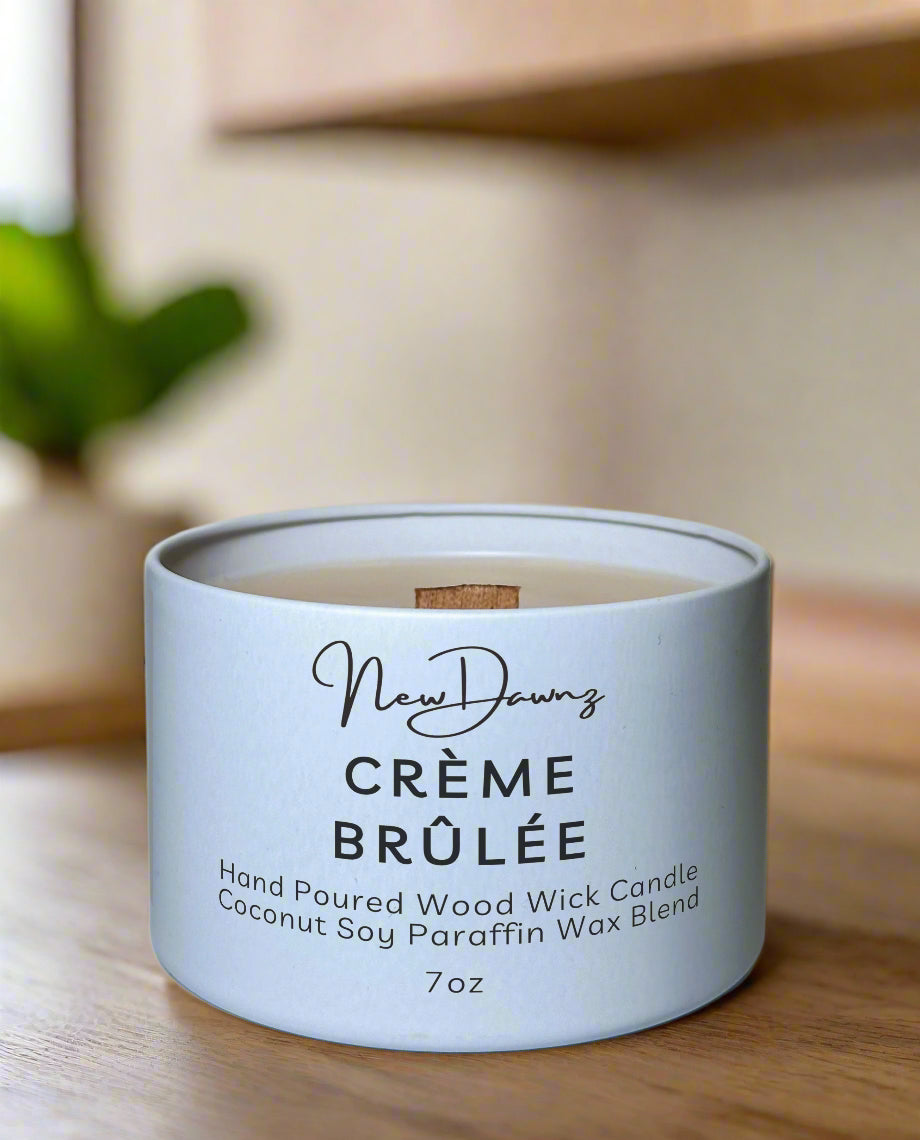 Wood Wick Coconut Soy Wax Blend Candles