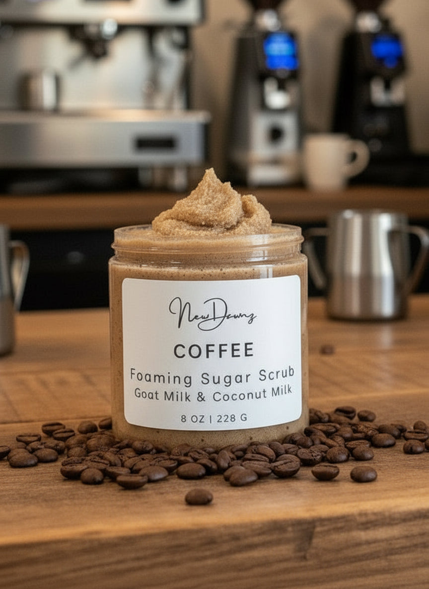 Coffee Foaming Sugar Scrub