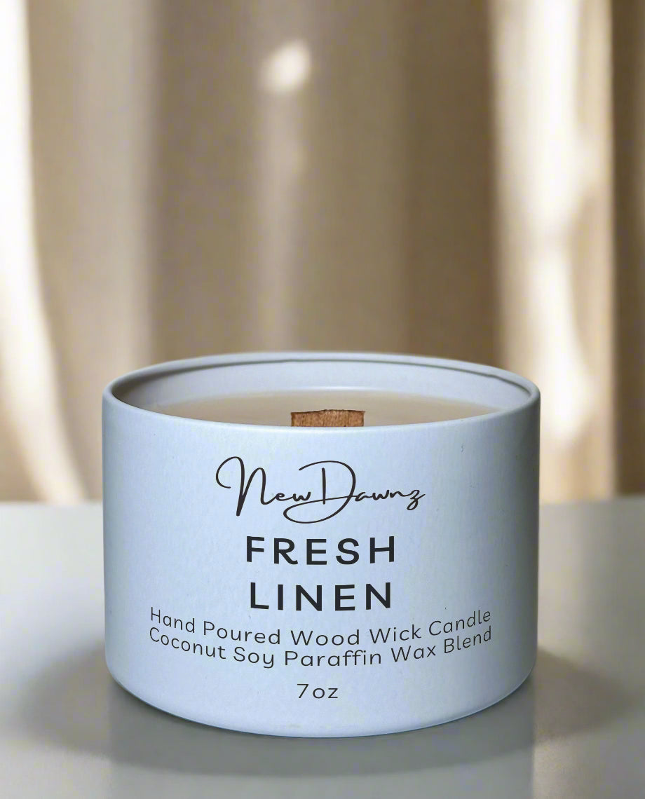 Wood Wick Coconut Soy Wax Blend Candles