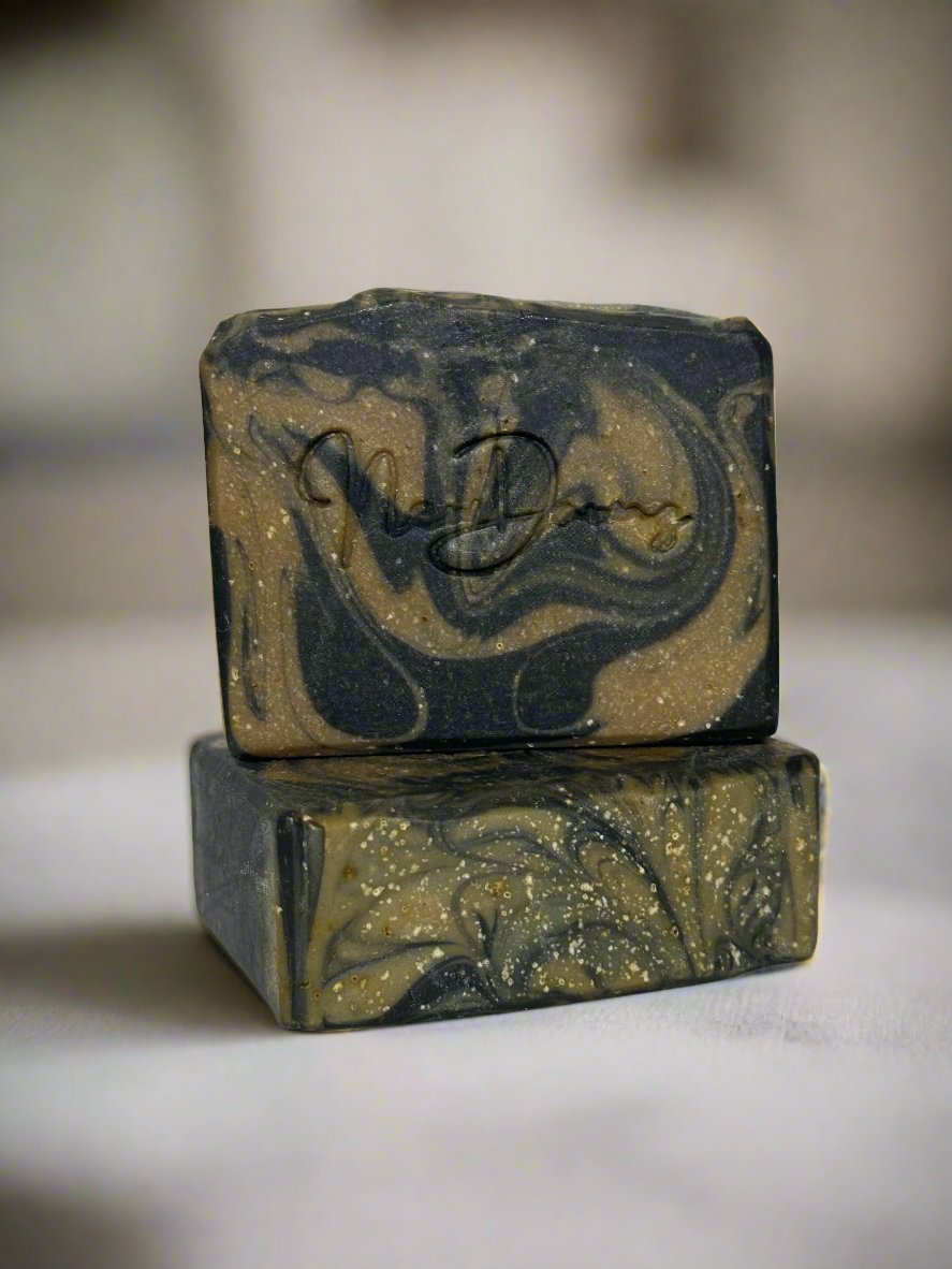 The All Natural Miracle Soap Bar with Turmeric, Activated Charcoal & Irish Sea Moss