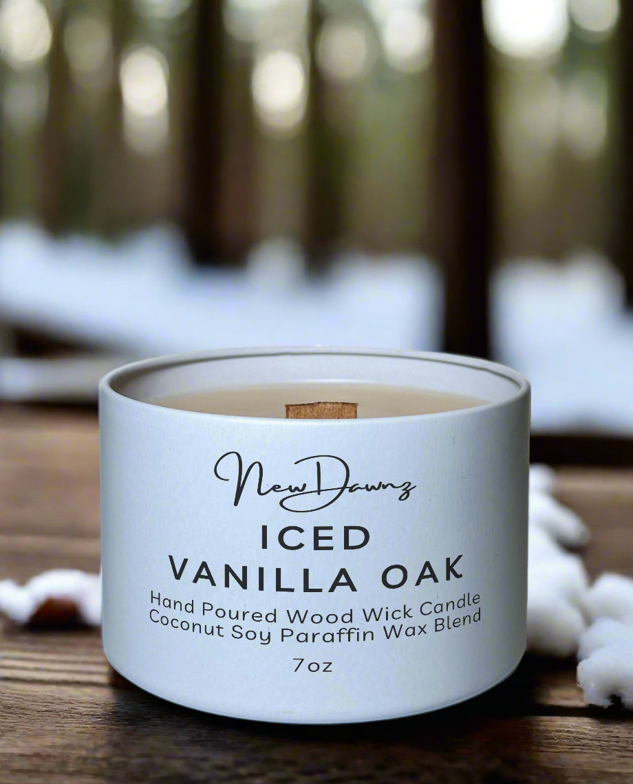 Wood Wick Coconut Soy Wax Blend Candles