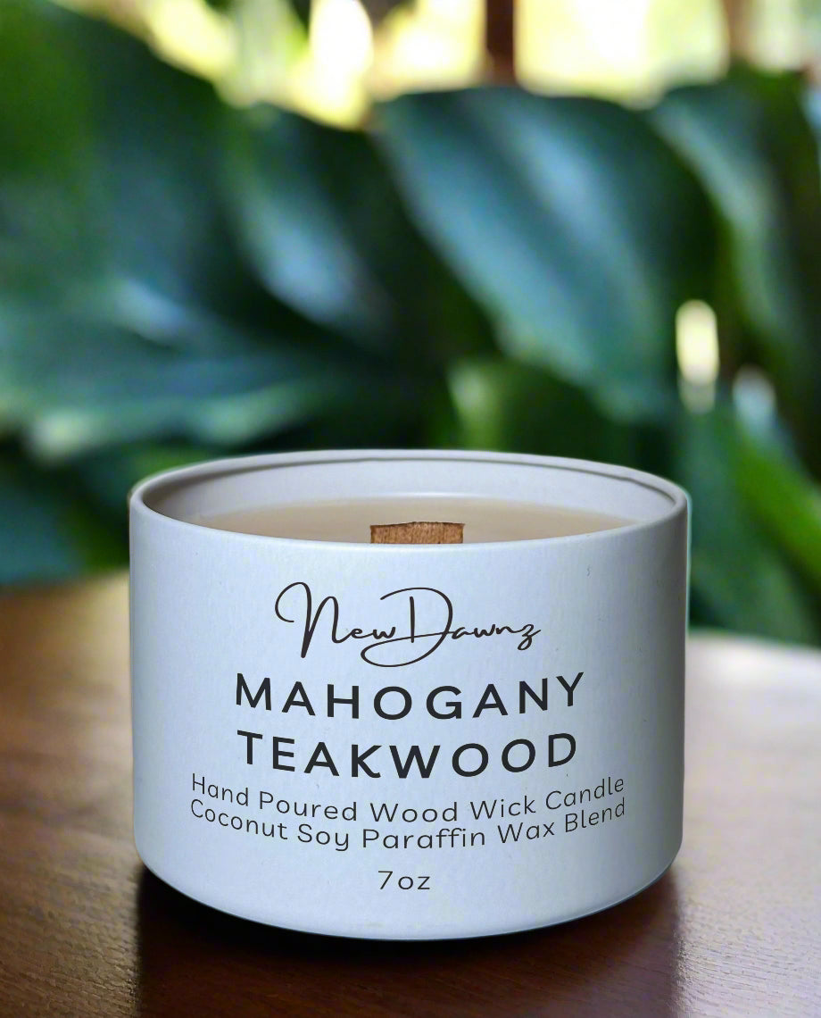 Wood Wick Coconut Soy Wax Blend Candles