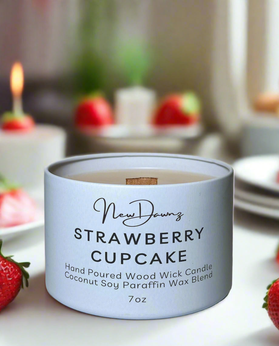 Wood Wick Coconut Soy Wax Blend Candles