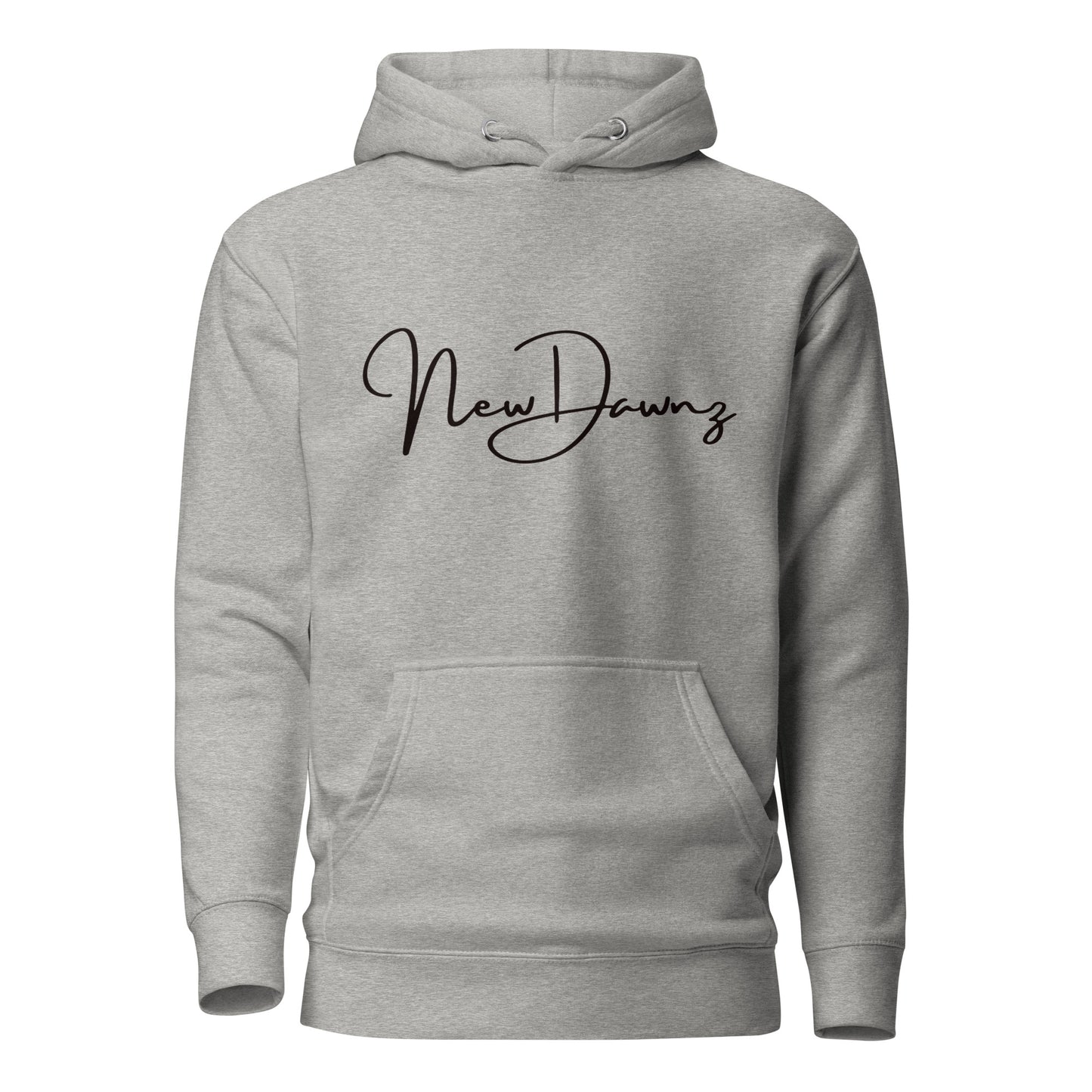 New Dawnz High Quality Hoodie with Black Logo - Four Color Choices
