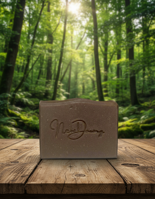 Mahogany Teakwood Handcrafted Bar Soap