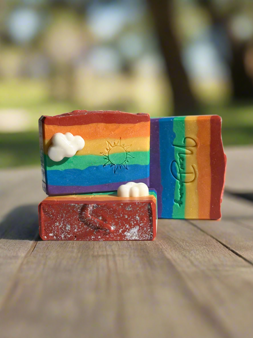 Rainbow Handcrafted Bar Soap