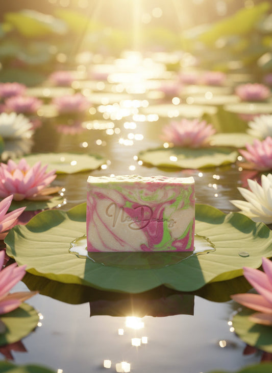 Lotus Blossom Handcrafted Bar Soap