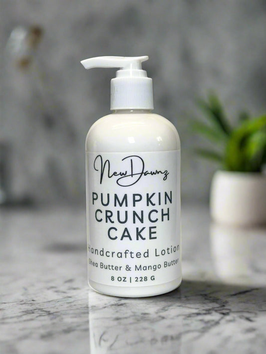 Pumpkin Crunch Cake Handcrafted Body Lotion