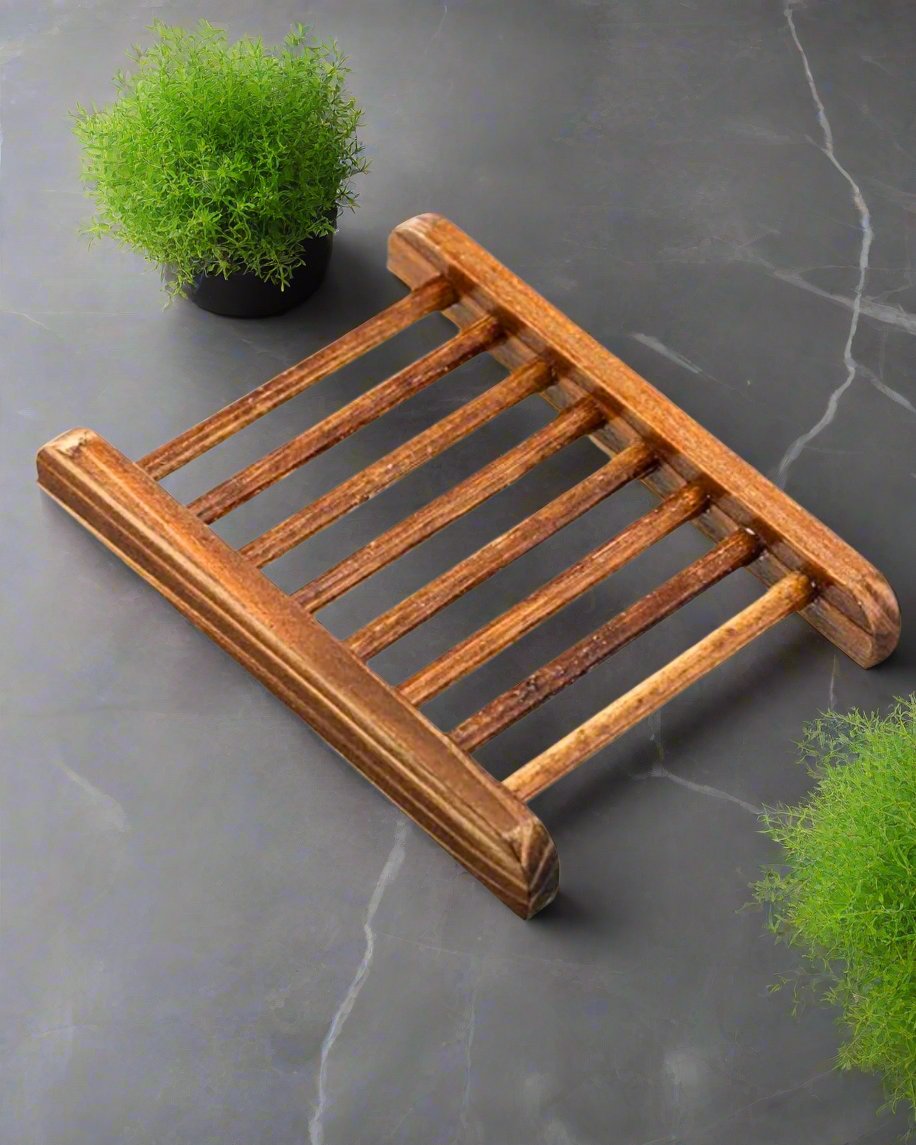 Bamboo Soap Saver Rack